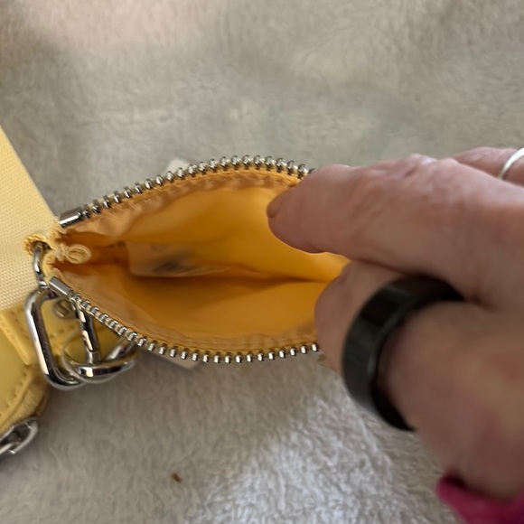Lululemon Athletica Yellow and Silver Key & Card Holders - Picture 4 of 13